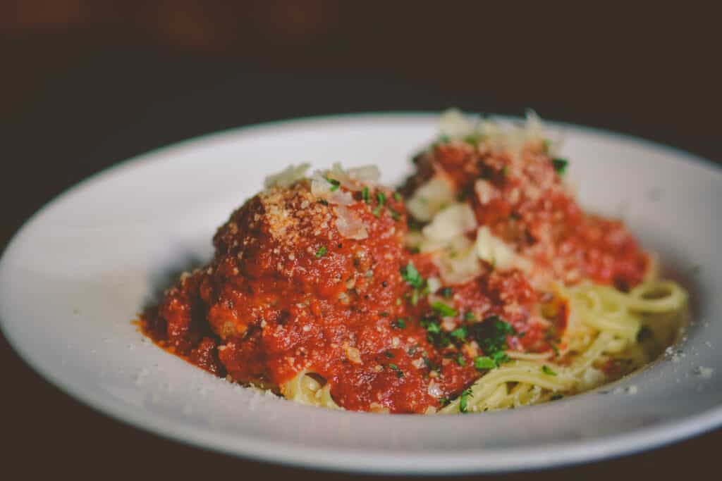 Italian specialty dishes at Johnny Manhattan's